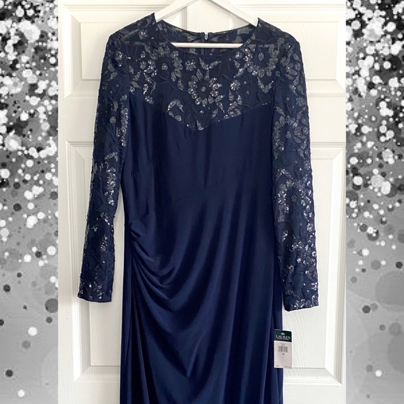 🎉HOST PICK | NWT • Ralph Lauren Evening Gown - Picture 5 of 9